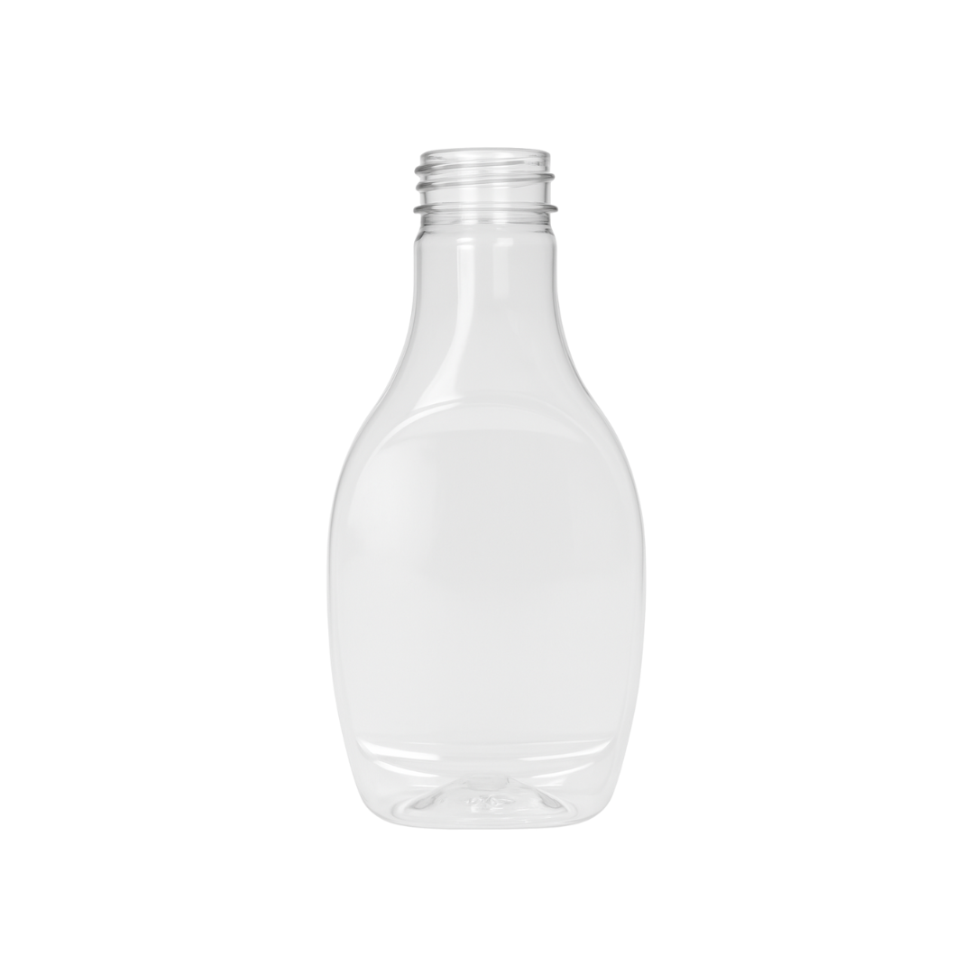 Botella oval 500 ml SQ invertida